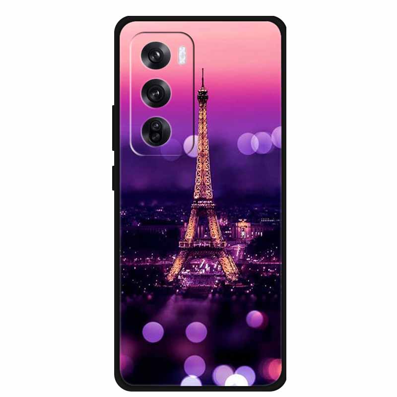 For Oppo Reno12 Pro 5G Cases Shockproof Phone Cover Soft Silicone Fashion Cool Cases for OPPO RENO 12 PRO CPH2629 Bumper Coque