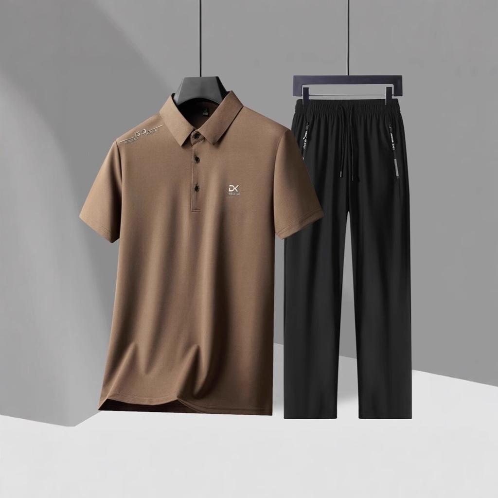 Summer Men's Comfortable Loose Fit Casual Polo Sports