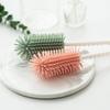 Domestically produced silicone platinum wash bottle cleaning brush