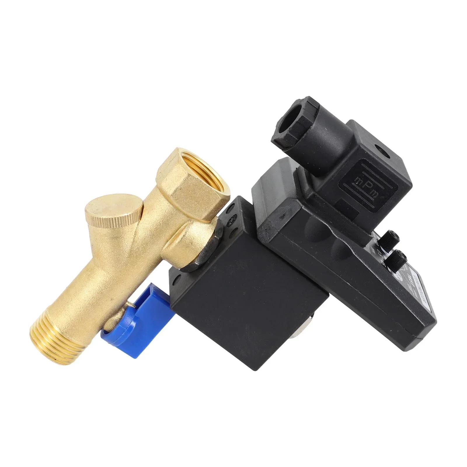 

Compact Size AC220V Electronic Timed 2 way Air Compressor Gas Tank Drain Valve with 4mA Maximum Current Consumption China Mainland