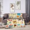 Gilmore Girls Decke Flanell Winter Multifunktionale Leichte Dünne Überwurfdecke für Sofa Schlafzimmer Teppichstück