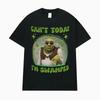 Shrek Jeg er overbebyrdet Kan ikke i dag Grafisk Print T-shirt