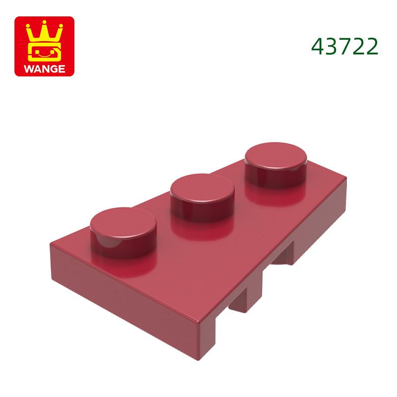 158Pcs/lot 43723 2x3 Right Wedge Plate Construction Bricks MOC Accessories Works With Featuring Blocks Kids Playthings Gift Idea Box