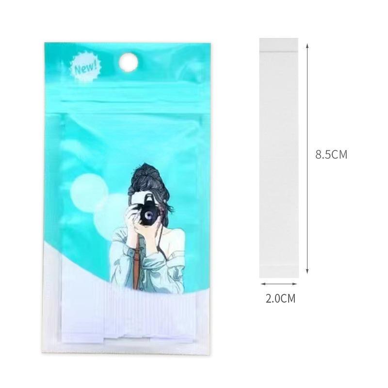 

Women S Transparent Invisible Double-Sided Tape, Suitable For Clothing And Body, Strong Adhesive For All Skin Color Fabrics 108pcs