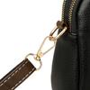 Elegant PU Leather Crossbody Bag with Adjustable Strap and Front Clasp for Daily and Office Use