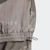 Adidas x Stella McCartney Collaborative Solid Zip-Up Knit Track Jacket Women Jackets Dove-Grey HR9178