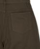 NODU Adn Wide Curved Cut Daily Cotton Pants [Brown]