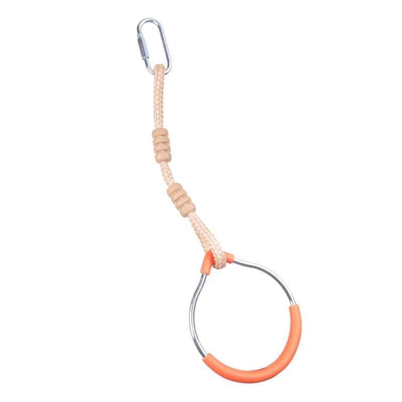 Kids Strength Training Rings Indoor Home Fitness Gymnastic Rings Pull Up Rings