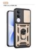 Para Funda Vivo V70 FE Cubierta Vivo V70 FE Soporte con Anillo Magnético para Teléfono Funda Protectora tipo Armadura Cubierta Trasera con Protección de Cámara Deslizante