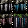Christmas Broken Acrylic Ice Pendant Decorations Set For Holiday Home Decor