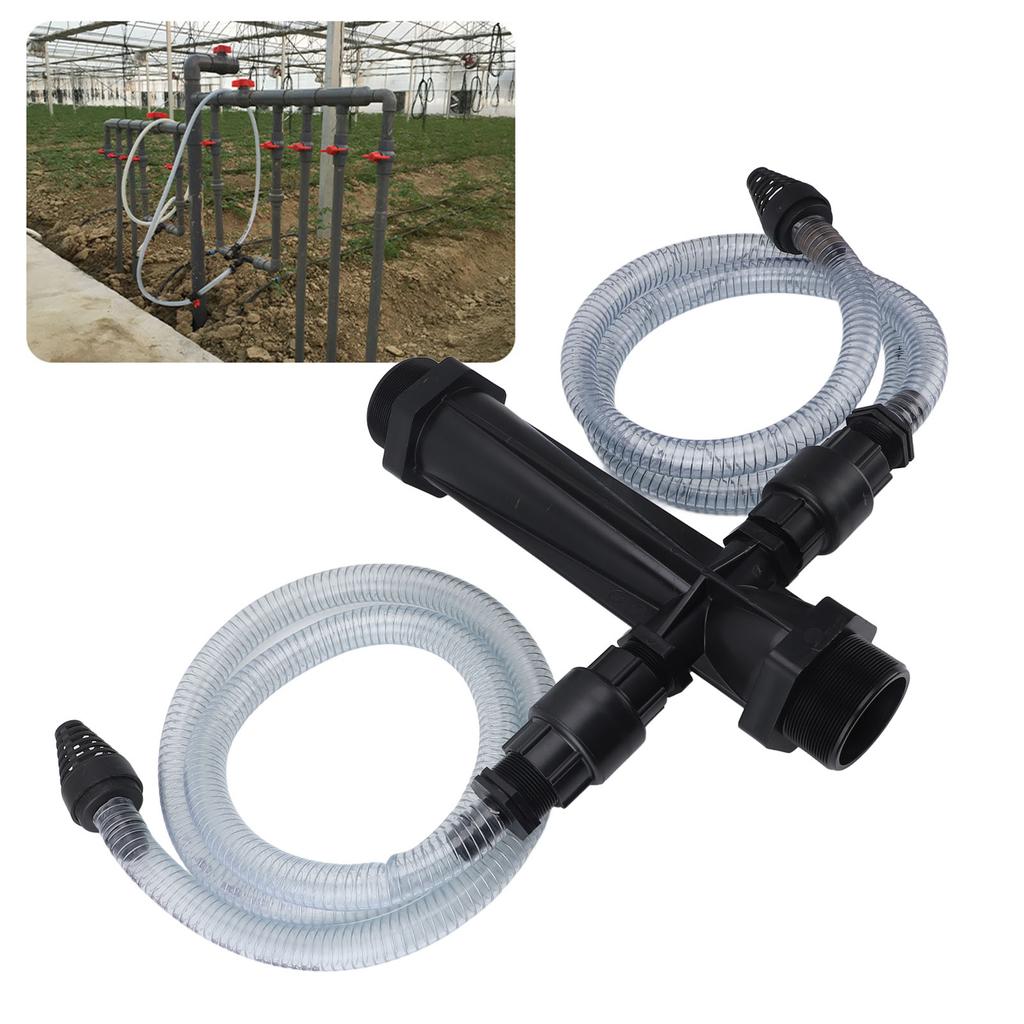 Wtryskiwacz nawozu do nawadniania kroplowego Plastikowy mieszalnik nawozu Urządzenie wtryskiwacza z zaworem zwrotnym Rura wodna do podlewania ogrodu i rolnictwa