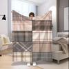 Plaid Pattern Blanket Microfiber Flannel Cover Blanket Bedroom Living Room Sofa Soft And Comfortable Home Decoration