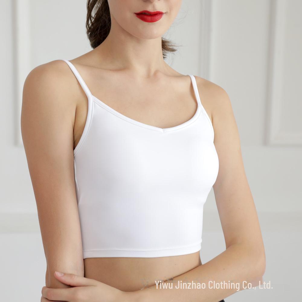 

Женский спортивный бюстгальтер с U-образной спинкой 2021 года: Стильный, тонкий и удобный для йоги и фитнеса Small