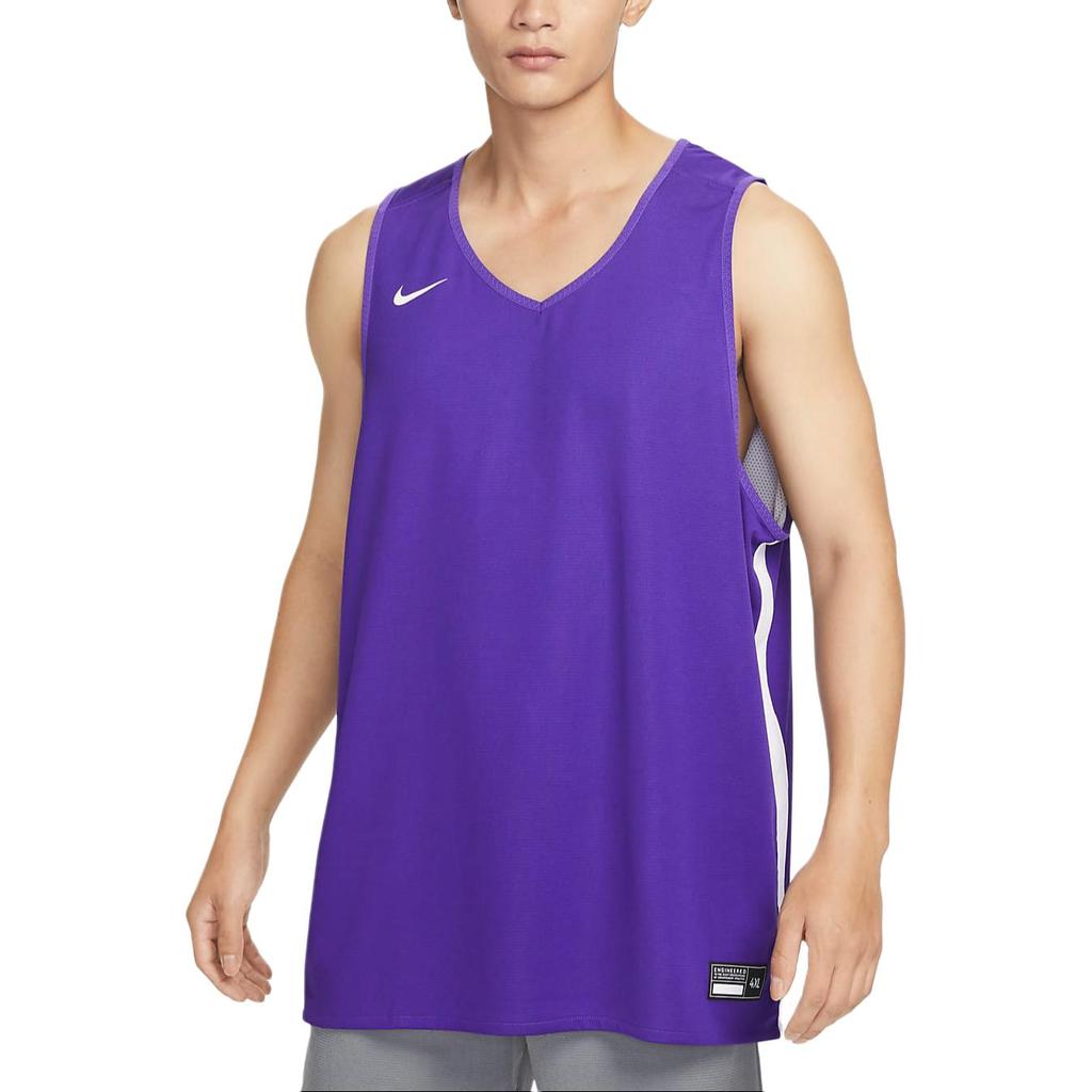 Nike Canottiera da uomo Viola Girocollo Schiena a vogatore moderata CQ4363-546