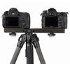 SLIK Tripod Head Accessory Plate II for Mounting Two Cameras (201152)