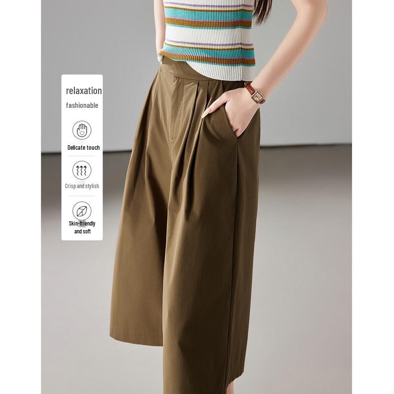 Demana Women's Summer Commuter Skirt Culottes