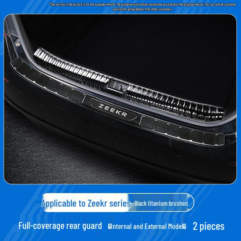 Zeekr 001 Stainless Steel Door Sill Strips: Fits 26 Models, Refreshed 9X, 007 GT, and 009 X for Added Protection and Style.