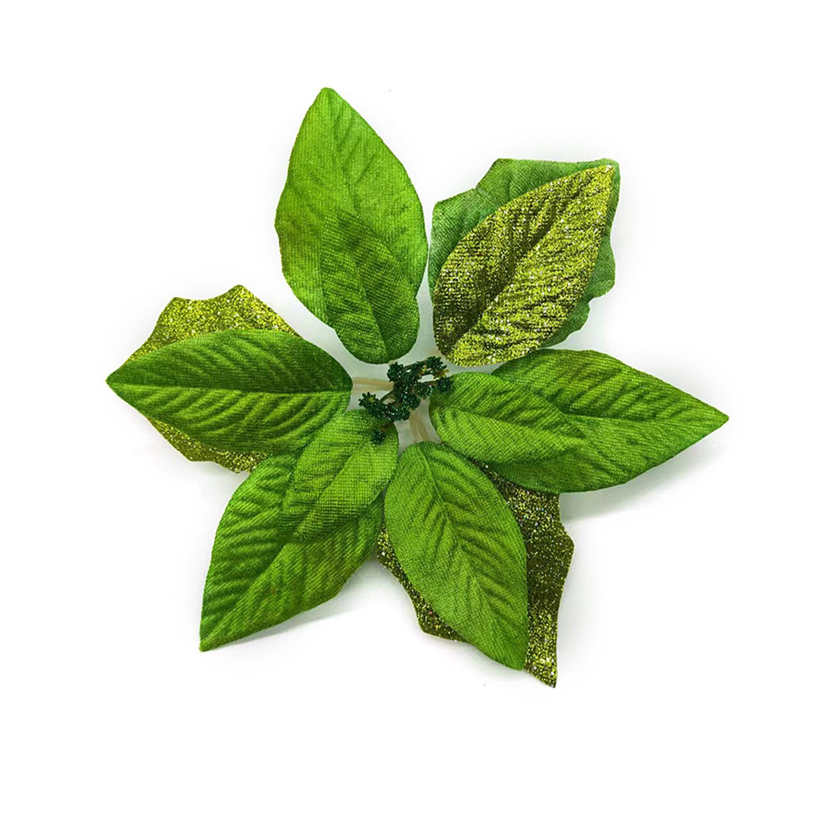 

Різдвяні квіти. Ялинкові прикраси. Імітація квітів із тканини