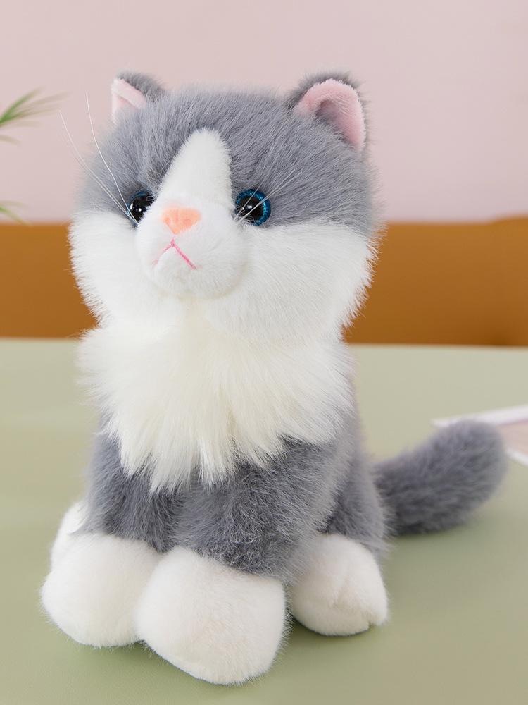 Adorable Kitten Plush Toy - Perfect Companion Gift for Kids