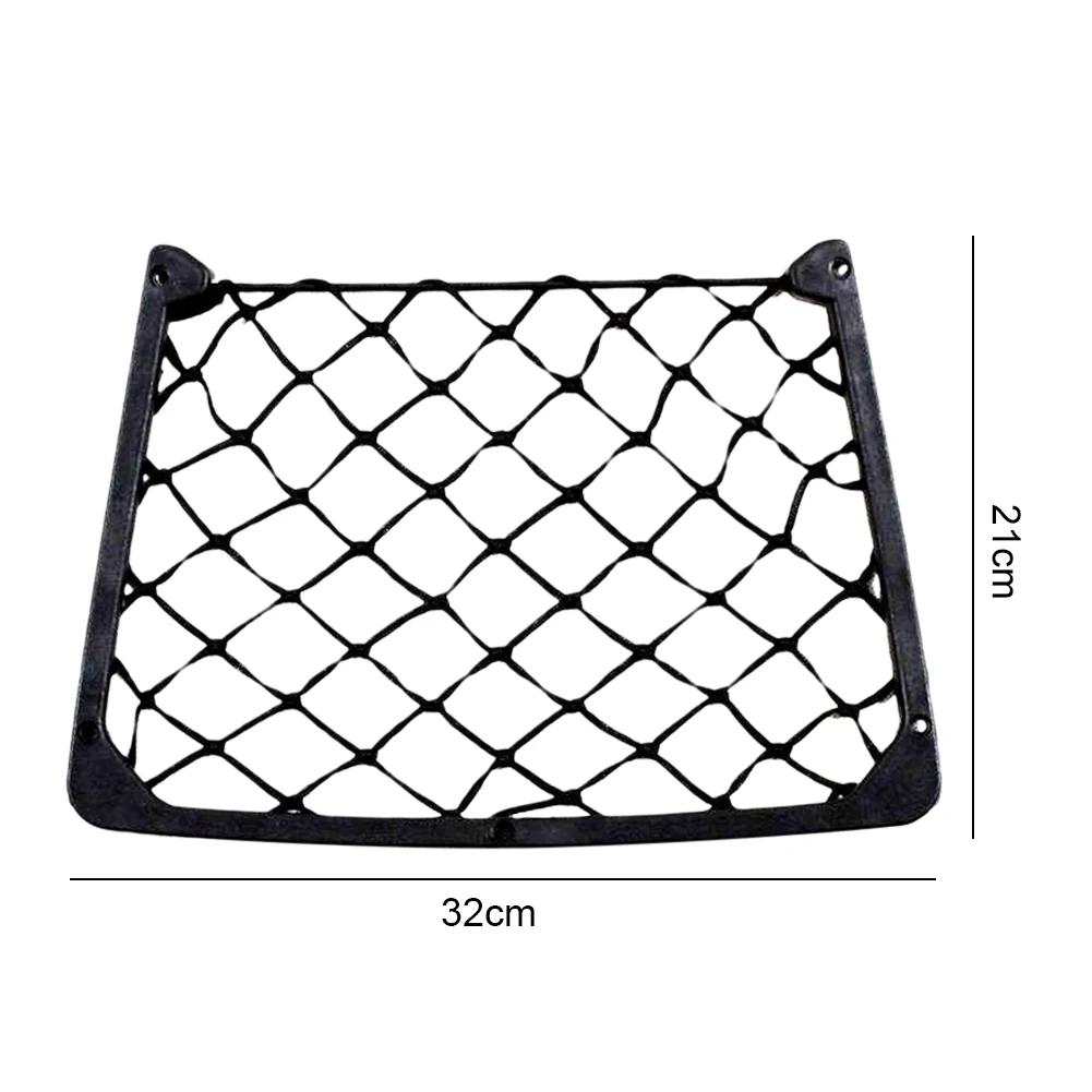 Car Mesh Net Bag Elastic Net Cargo Mesh Net Caravan Bus Vehicle Seat Back Organizer Bus Seat Back Mount Organizer For Camper SUV