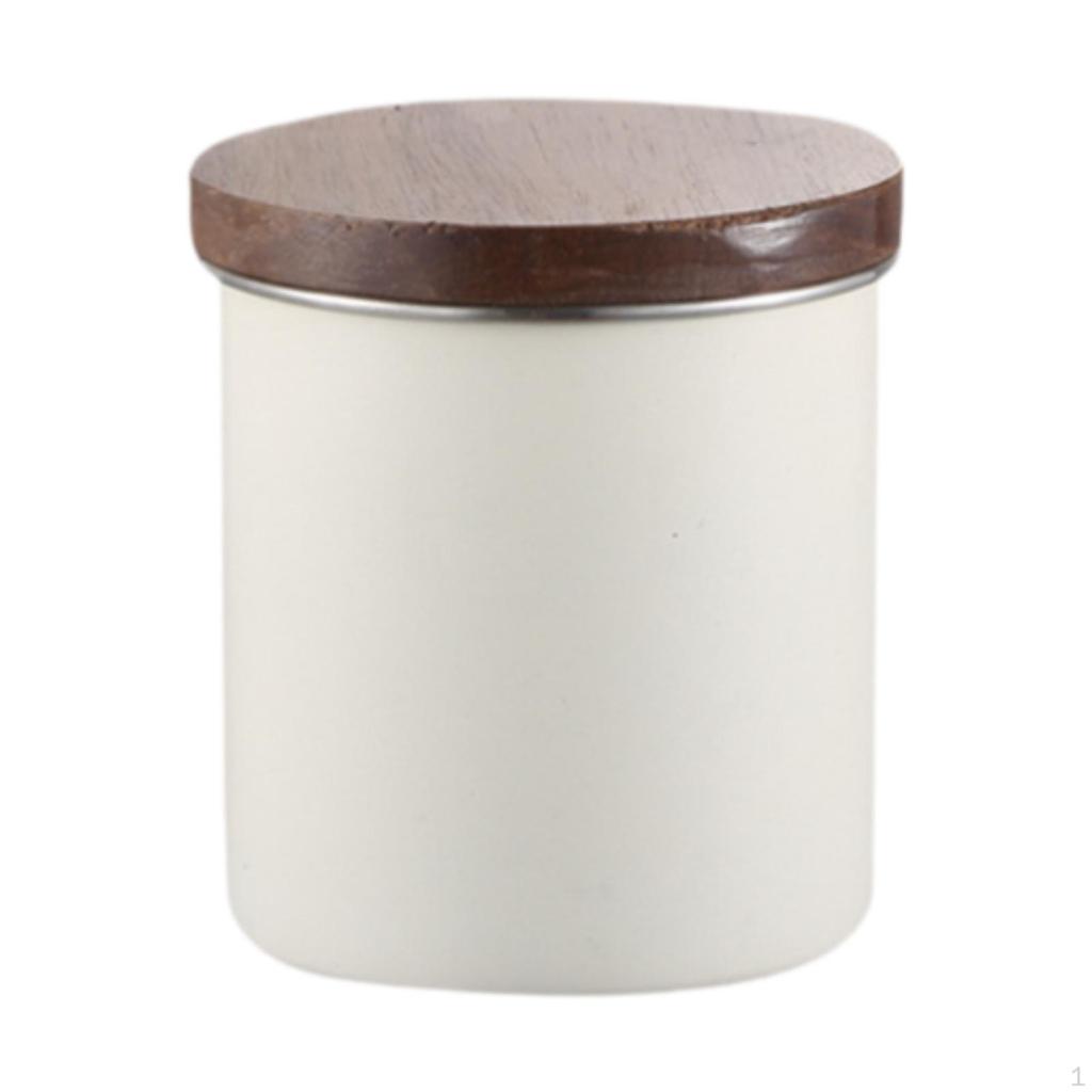 Food Container Airtight Kitchen Jar Tea Coffee Powder Storage Canister for Bath