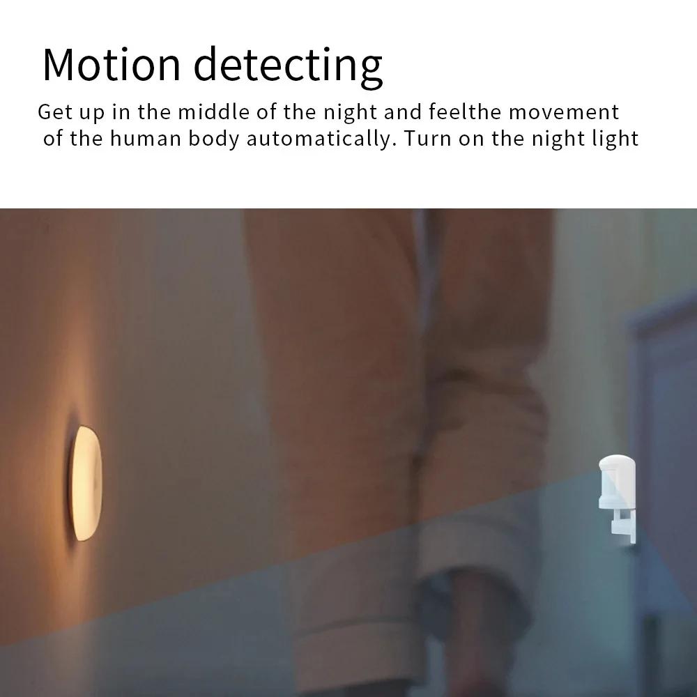 ZigBee Tuya Smart PIR Motion Sensor Detector Wireless Human Body Movement Induction Home Alarm Works with Alexa Google Assistant