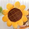 Cuscino Decorativo Girasole, Cuscini a Forma di Fiore Cuscino da Terra Cuscino per Seduta, Cuscino per Seduta, Carina Decorazione per la Stanza e Cuscino Peluche per Letto