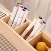 Paint Brush Storage Case Smooth Edge Burr Free Large Capacity Multiple Compartments Rectangular