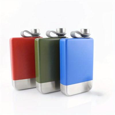 Premium 9 Oz Whiskey Hip Flask with Funnel 304 Stainless Steel Liquor Flask Wine Bottle Alcohol Pocket Flask for Travel Camping