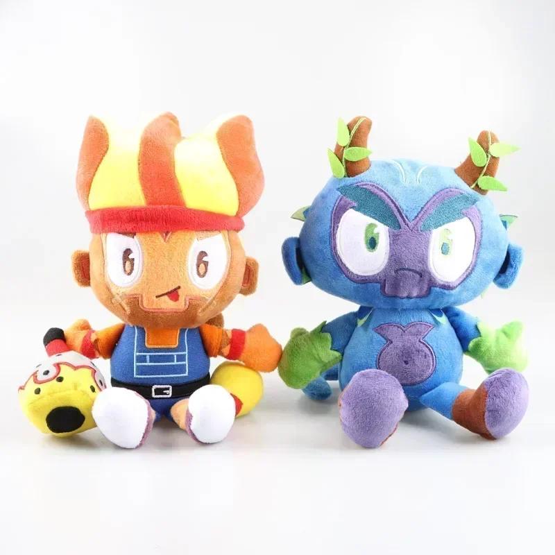 25cm Bloons TD 6 Plüschtier Cartoon Tower Defense Dartaffe Plüschfigur Gwendolin Obyn Greenfoot Kuscheltiere Weihnachtsgeschenke