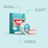 New Denture Set Cover Missing Broken Tooth Lasting Soft Instant Confident Smile for No Teeth Women Man Over Gums Full Dentures