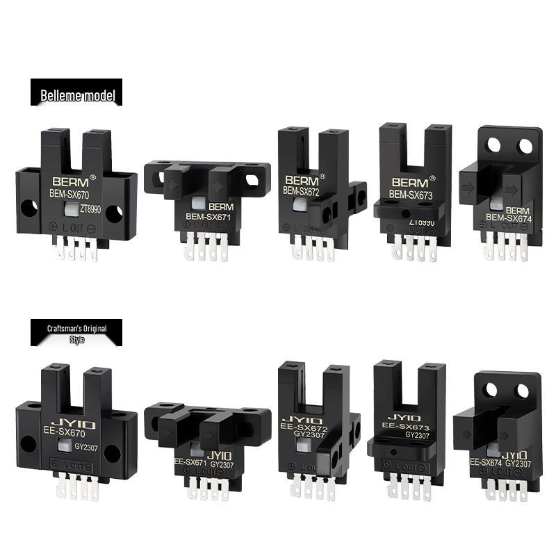 U-förmiger induktiver photoelektrischer Sensor EE-SX670/671/672A/673/674 mit Endschalter (NEIN, ES)