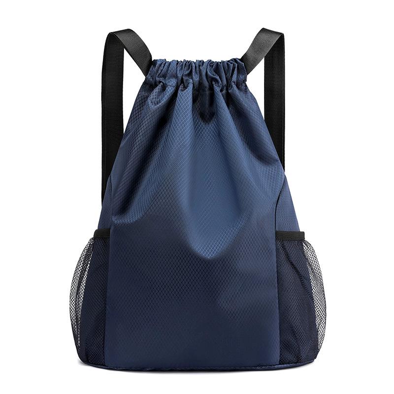 Custom Logo Drawstring Backpack for Travel, Sports, Gym, Hiking, Football & Basketball