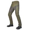 Womens Motorcycle Riding Jeans Slim Fit Army Green Mesh Breathable Adjustable Knee Pads Biker Pants