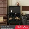 RWJ Storage Cabinet Home Kitchen Locker Coffee beside Sofa Tea Cabinet