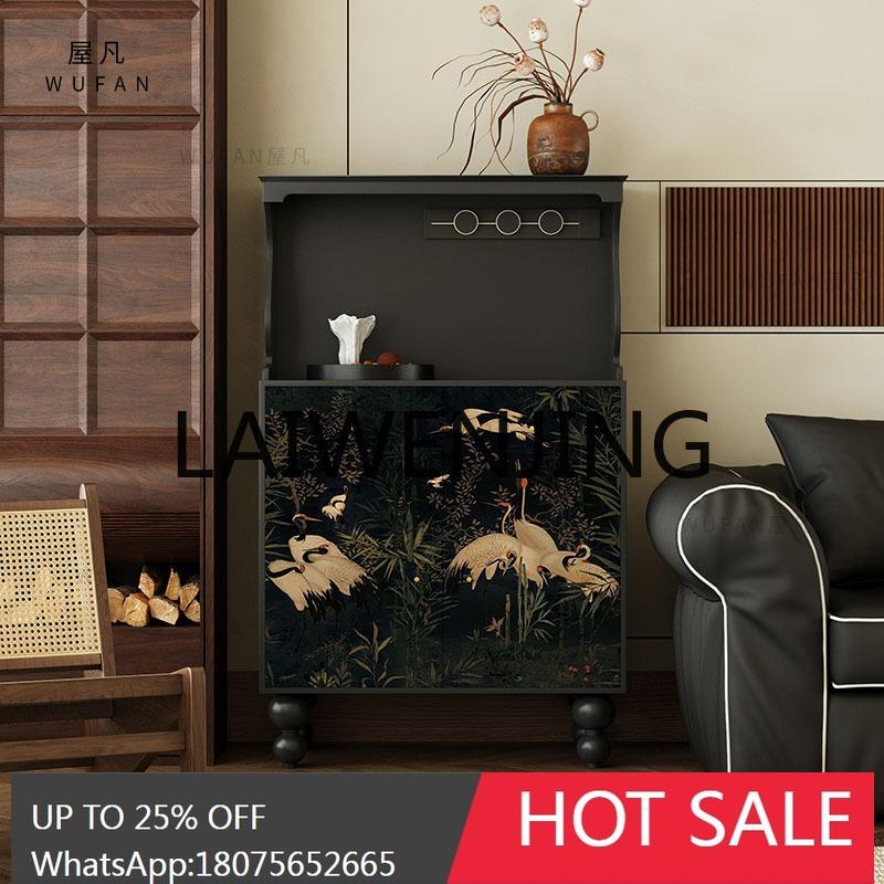 RWJ Storage Cabinet Home Kitchen Locker Coffee beside Sofa Tea Cabinet