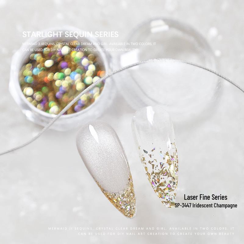

Nail Art Mixed Laser Glitter and Irregular Shaped Sequins