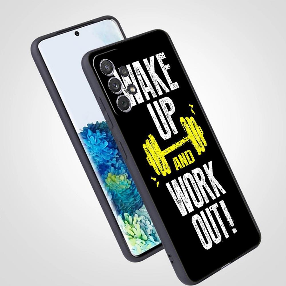 Fitness Bodybuilding Handyhülle Für Samsung Galaxy A17 A07 A55 A35 A25 A15 A05 A33 5G A31 A23 A21s A41 A73 A53 A51 A71 Hülle