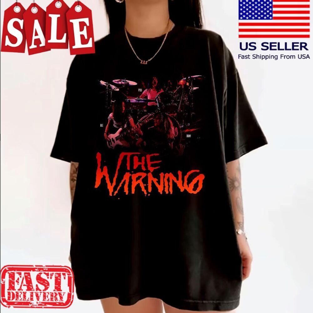 New THE WARNING Band Unisex Men S-235XL T-Shirt Unisex T-Shirt S