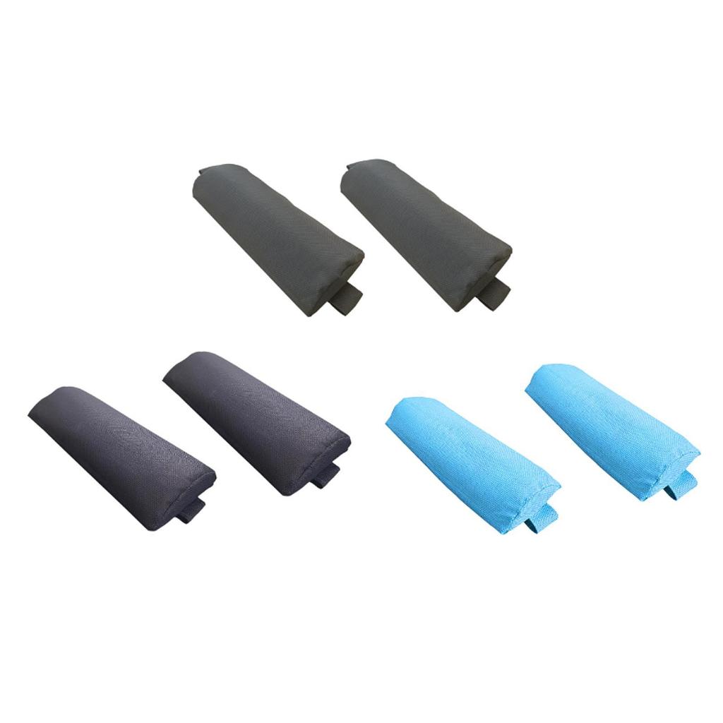 2 Stück Kopfkissen Nackenkissen für Stuhl mit Gummiband Mehrzweck-Liegestuhl Kopfkissen