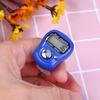 Digital Mini Stitch Marker And Row Finger Counter LCD Electronic Tally Counter For Sewing Knitting Weave Tool Random Color