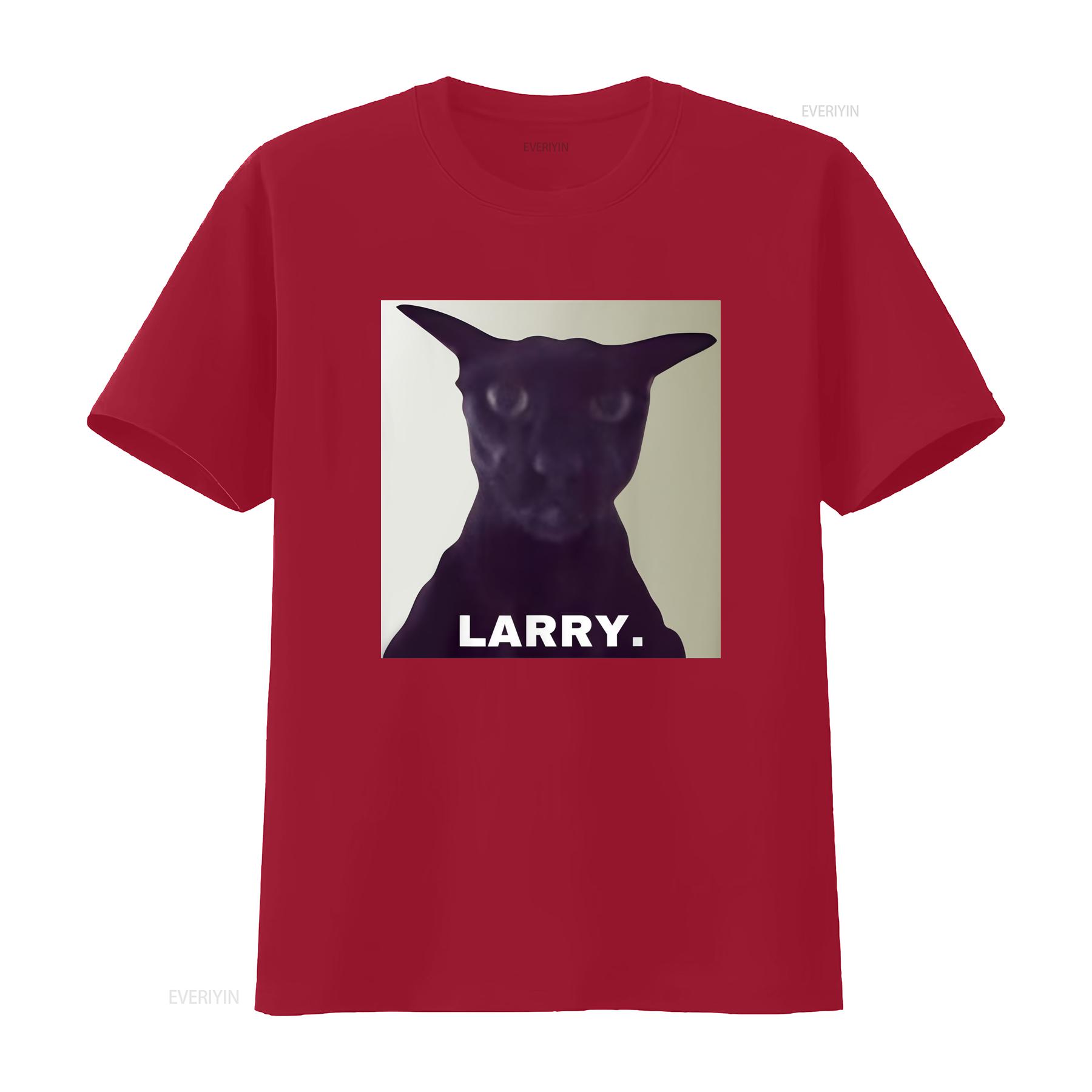 

Evil Larry T Shirt Unique Design for Cat Lovers vintage Washed fashion Comfortable Top For Everyday Wear Versatile graphic S