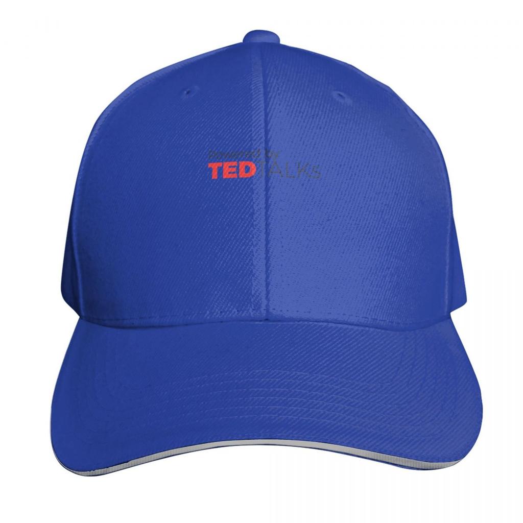 Powered by Ted Talks Classic Baseball Cap Unisexs big size hat Hat Unisex Beach Bag Custom Cap Womens Unisexs