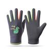 1Pair New Style Children's Gloves Skin-Friendly And Warm Silicone Luminous Cartoon Dinosaur Water-Resistant Fabric Unisex