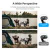 112 derece Geniş Açı Lens 0.72X Büyütme Manyetik Montajlı Kamera Harici Lens Değişimi DJI için