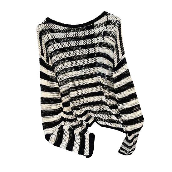 

Женские топы-накидки V-образный вырез бретели воротник длинный рукав летние топы для защиты от солнца однотонные M черный белый