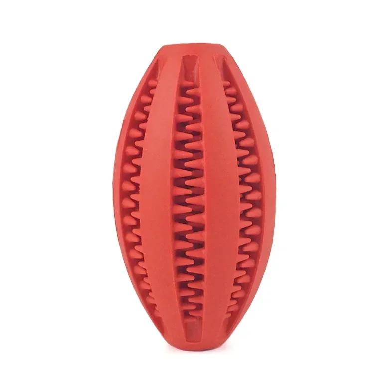 Pet Dog Toys Chew For Dogs Toy Teeth Cleaning Snack Ball Natural Rubber Super Hard Pets Products Accessories Supplies Home