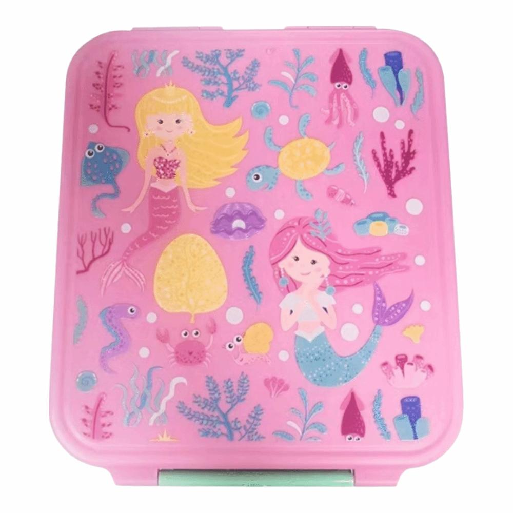 Portable 1700ml Lunch Box Leakproof Divided Children Lunch Box with Soup Cup Microwavable Sealed Food Container School Student