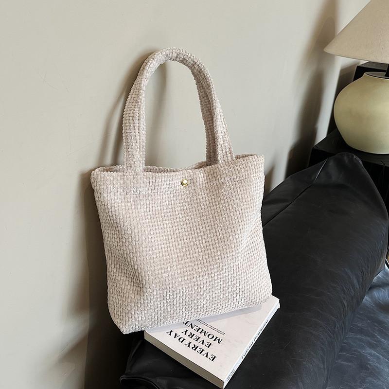 

Trendy Blue Vintage Tote Bag For Women With Soft Fabric Ideal For Everyday Use білий