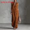 Long Sleeveless Spliced Dress With Polo Collar For Casual Travel And Streetwear